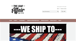Desktop Screenshot of leafaffair.com